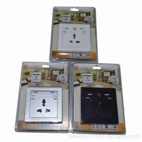Multifunction wall switch socket/USB wall power socket